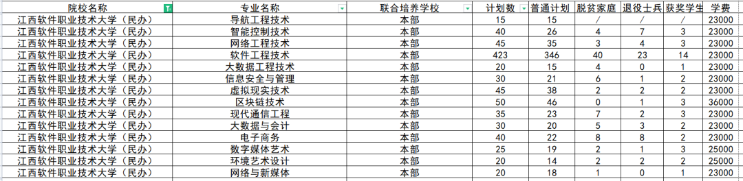 江西软件职业技术大学